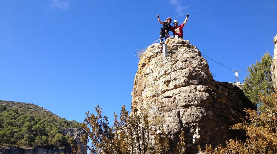 Vía ferrata La Hoz de Priego