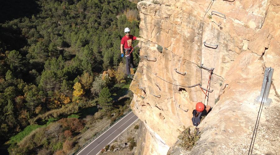 Vía ferrata La Hoz de Priego