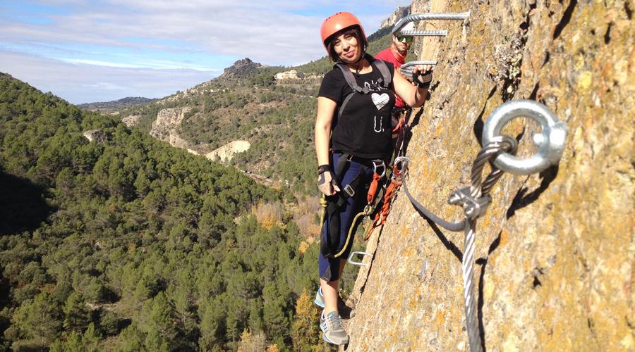 Vía ferrata La Hoz de Priego