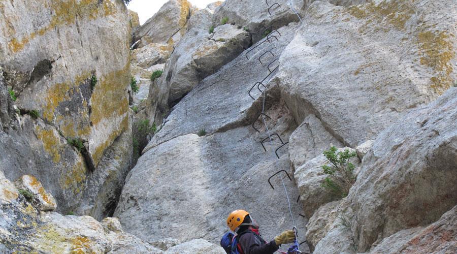 Vías ferratas en Dolomitas