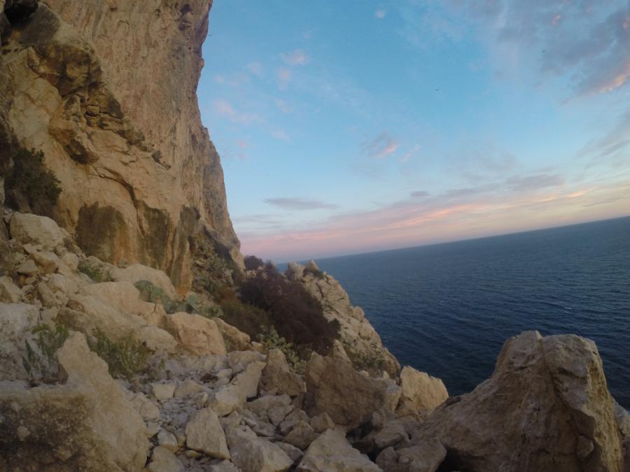 Classic Climbing to the Peñón de Ifach