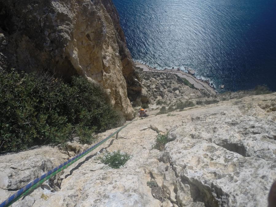 Classic Climbing to the Peñón de Ifach