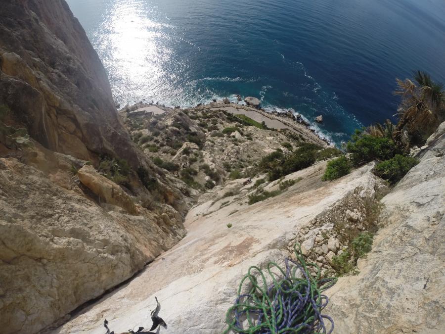 Classic Climbing to the Peñón de Ifach
