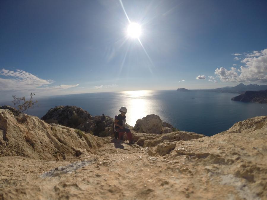 Classic Climbing to the Peñón de Ifach