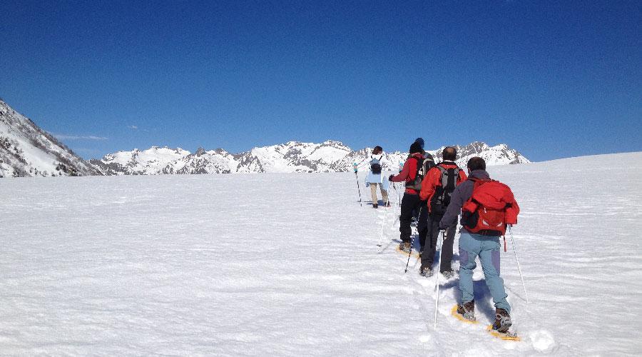 Snowshoeing in Circo de Gredos