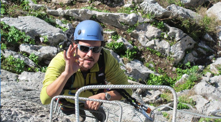 Sacs and Virgen de la Hermita Via Ferratas