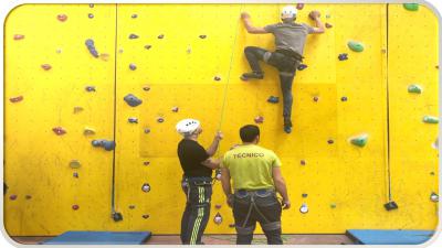 Escalada con cuerda